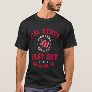 Cal State East Bay Hayward CA California EB Pionee T-Shirt