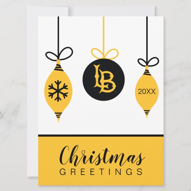 Cal State Long Beach Holiday Card (Front)