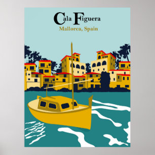 Cala Figuera, Mallorca, Spain Poster