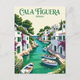 Cala Figuera Spain Postcard
