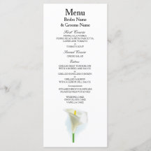 Cala Lily Modern Simple Elegant Wedding Ideas