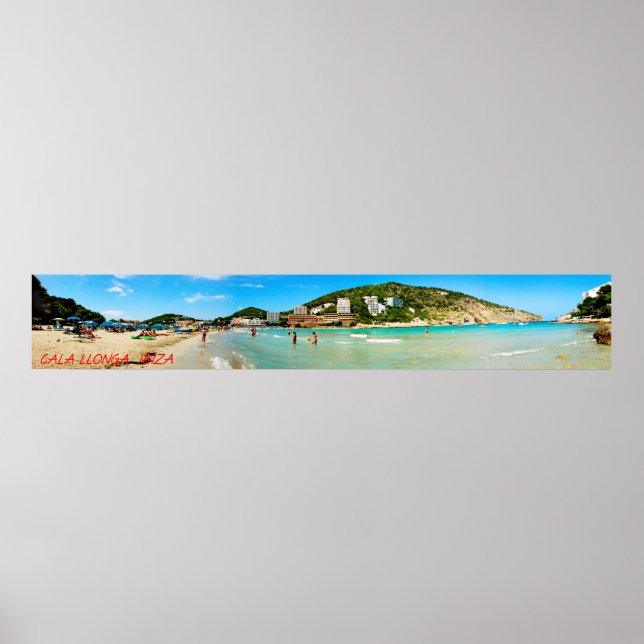 cala llonga ibiza poster (Front)