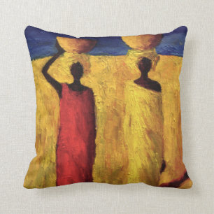 Calabash Girls 1991 Throw Pillow