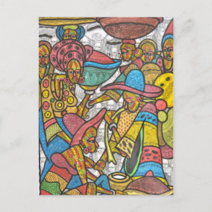 Calabash Market Postcard