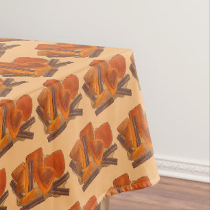 Calabaza en Tacha Mexican Candied Pumpkin Dessert Tablecloth