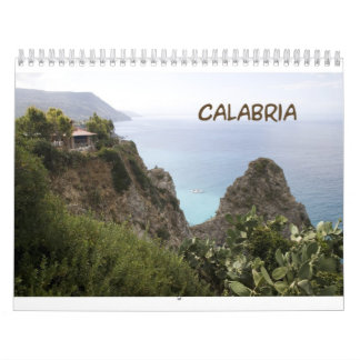 Calabre, Italie Calendrier Mur