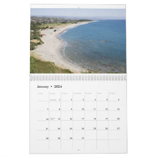 Calabre, Italie Calendrier Mur