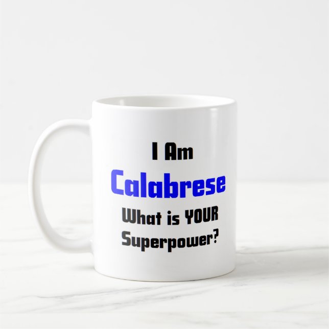 calabrese coffee mug (Left)