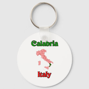 Calabria Italy Keychain