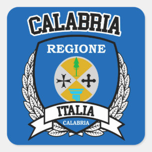 Calabria Square Sticker