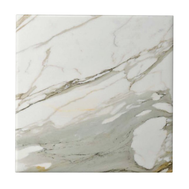 Calacatta Marble Pattern 2 Tile (Front)