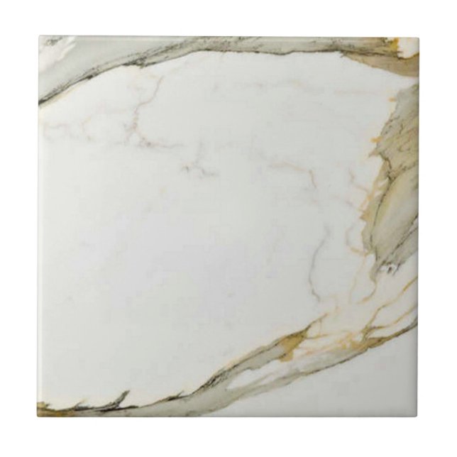 Calacatta Marble Pattern 5 Tile (Front)