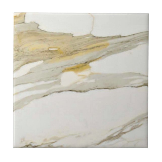 Calacatta Marble Pattern 6 Tile (Front)