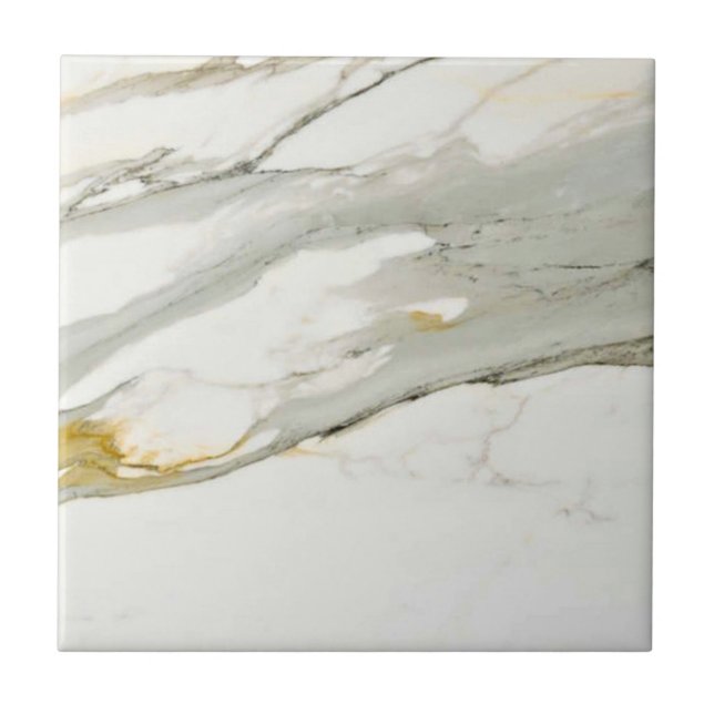 Calacatta Marble Pattern 8 Tile (Front)