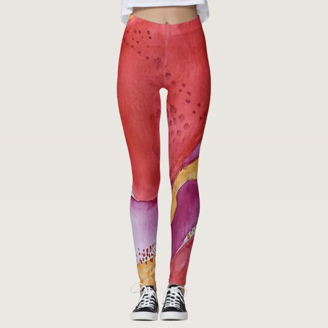 CALactive Scarlet Yoga Leggings (Front)
