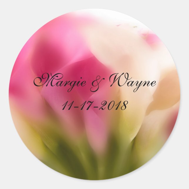 Calalily Personalized Envelope Seal Stickers (Front)