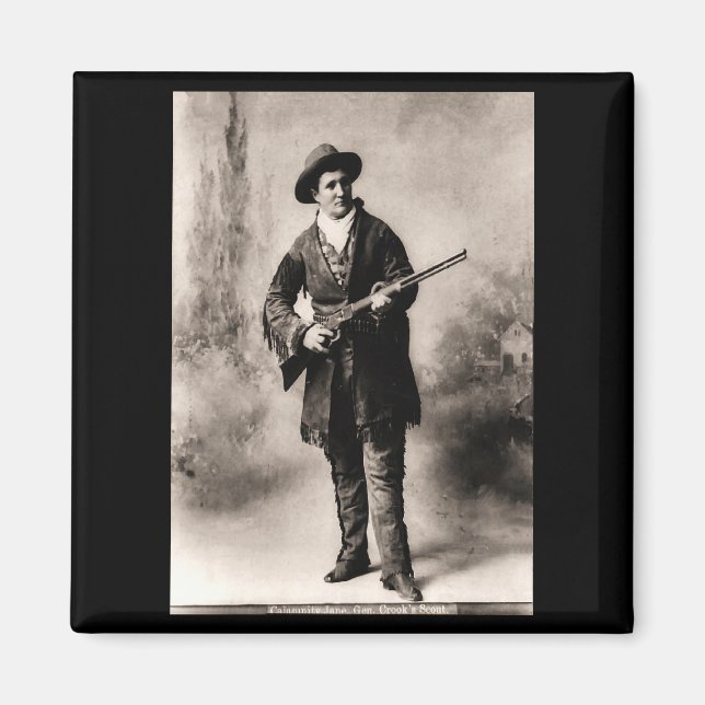 Calamity Jane 1895 Magnet (Front)