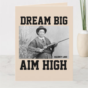 CALAMITY JANE CARTES D'ANNIVERSAIRE GÉANTES OVERSI
