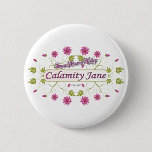 Calamity Jane ~ Famous American Women 2 Inch Round Button
