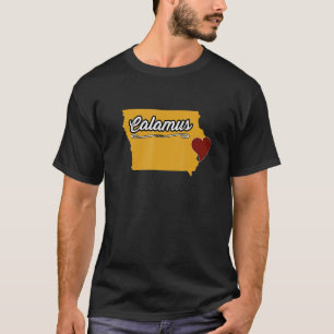 CALAMUS IOWA IA USA Cute Souvenir Merch US City T-Shirt