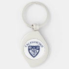 Calasanctius Swirl Metal Keychain