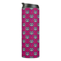 Calavera Cat Art Pattern