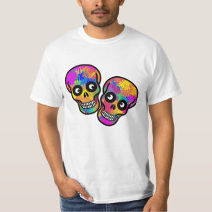 Calavera Couple Dia De Los Muertos T-Shirt