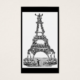 Calavera de Tour Eiffel C. 1800's en retard
