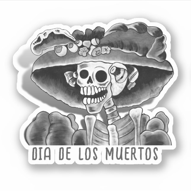 Calavera Dia De Los Muertos (Front)