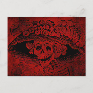 Calavera Garbancera by José Guadalupe Posada Postcard