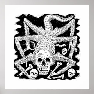 Calavera Huertista by José Guadalupe Posada Poster