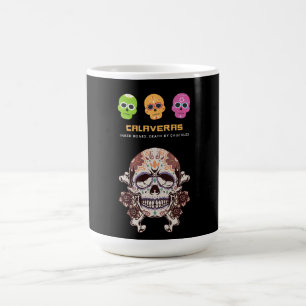 Calavera, Inked Bones: Death by Chuckles Coffee Mug