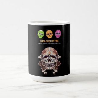 Calavera, Inked Bones: Death by Chuckles Coffee Mug