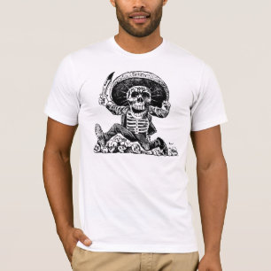 Calavera Oaxaqueña (centre image) by José Posada T-Shirt