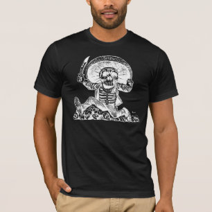 Calavera Oaxaqueña (centre image) by José Posada T-Shirt