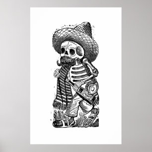 Calaveras From the Heap by José Guadalupe Posada Poster