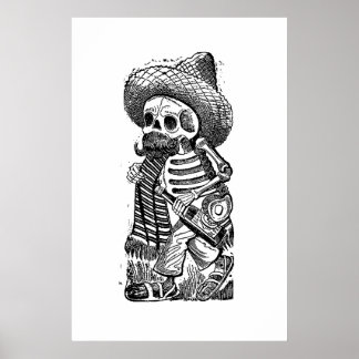 Calaveras From the Heap by José Guadalupe Posada Poster