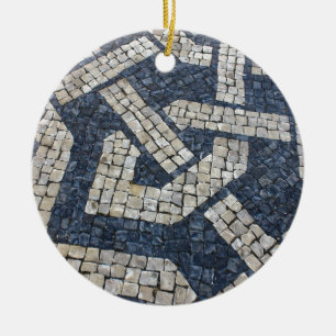 Calcada Portuguese, Portuguese Pavement Ceramic Ornament