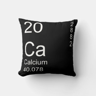 Calcium Throw Pillow