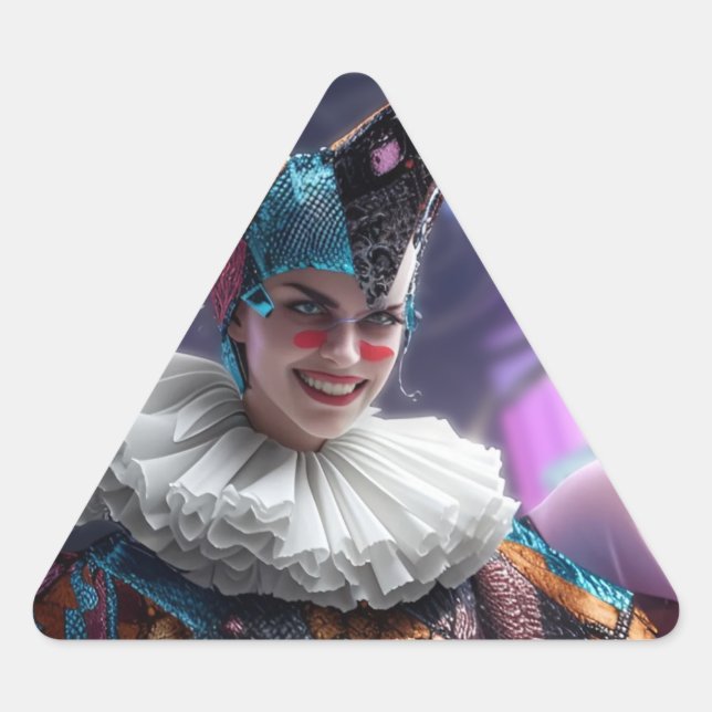 Calcomanía Triangle Sticker (Front)