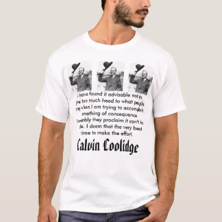 calcool, Calvin Coolidge T-Shirt