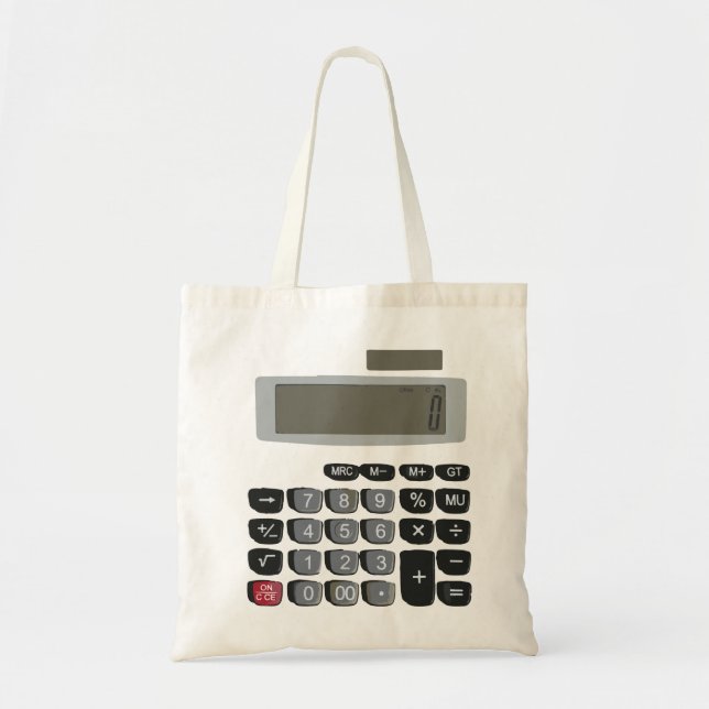 Calculadora Tote Bag (Front)