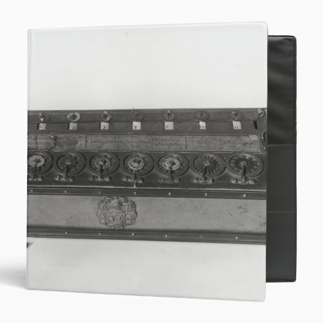 Calculating Machine invented Binder (Front/Inside)