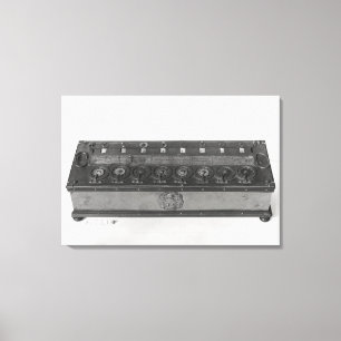 Calculating Machine invented Canvas Print