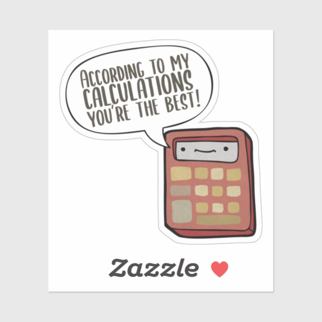 Calculations Pun for the Best Person (Sheet)