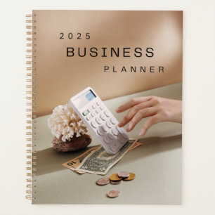 Calculator and Money business planner 2025