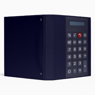 calculator binder