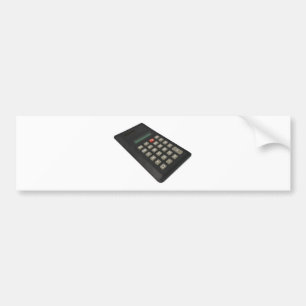 calculator bumper sticker