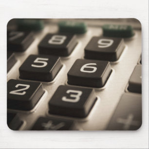 "Calculator Close-Up" Mouse Pad