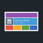 Calculator - Creative Modern Metro Style Business Card<br><div class="desc">Elevate your professional image with this expertly designed business card. Whether you're connecting with clients, expanding your network, or promoting your brand, this card delivers a polished and lasting impression. Zazzle's user-friendly customization options make it easy to tailor the text, fonts, and layout to perfectly align with your brand's aesthetic....</div>